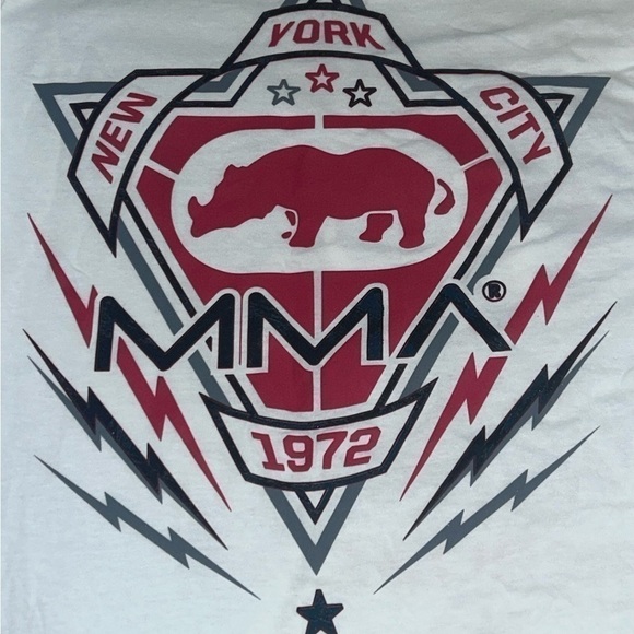 Men’s White Eckō Shirt Size Large - Picture 6 of 7